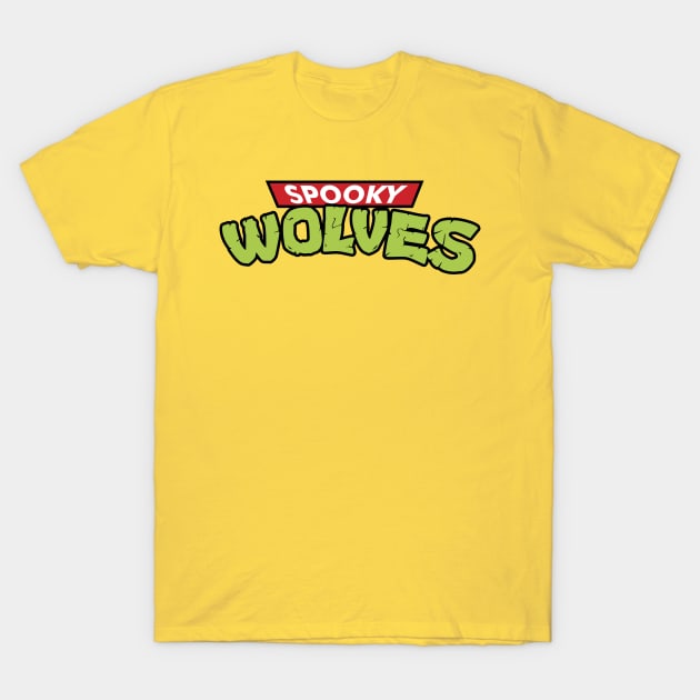 Spooky Mutant Ninja Wolves T-Shirt by SpookyWolves
